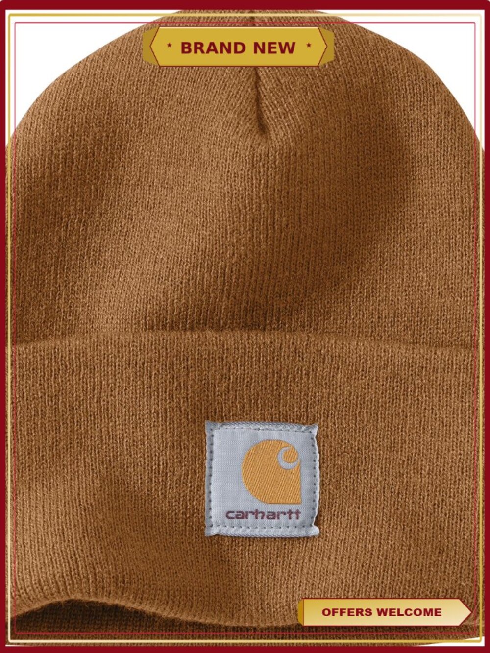 Acrylic Watch Hat Beanie Warm Winter Knit Cap